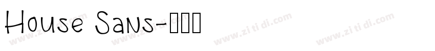 House Sans字体转换